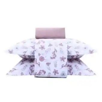Lojas Havan Jogo de cama casal percal 100% algodão buona fortuna 4pçs - nina rosa oferta