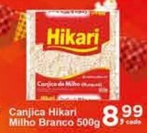 Rossi Supermercado Canjica Hikari Milho Branco 500g oferta