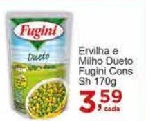 Rossi Supermercado Ervilha e Milho Dueto Fugini Cons Sh 170g oferta