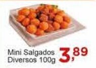 Rossi Supermercado Mini Salgados Diversos 100g oferta