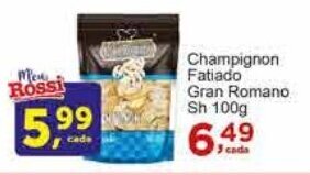 Champignon Fatiado Gran Romano Sh 100g