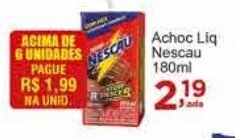 Rossi Supermercado Achoc Liq Nescau 180ml oferta