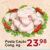 Rossi Supermercado Posta Cação Cong. kg oferta