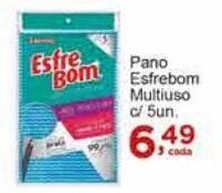 Rossi Supermercado Pano Esfrebom Multiuso c/ 5un. oferta
