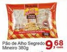 Rossi Supermercado Pão de Alho Segredo Mineiro 380g oferta