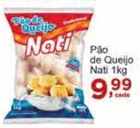 Rossi Supermercado Pão de Queijo Nati 1kg oferta