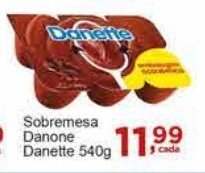 Rossi Supermercado Sobremesa Danone Danette 540g oferta
