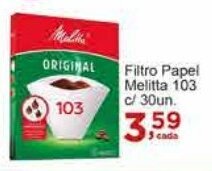 Rossi Supermercado Filtro Papel Melitta 103 c/ 30un. oferta