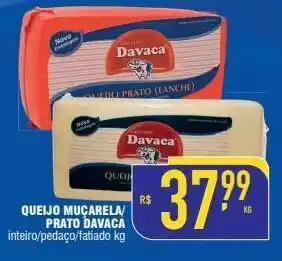 Mercantil Rodrigues Queijos muçarela prato davaca kg oferta