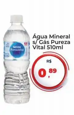 Água mineral s/ gás pureza vital 510ml