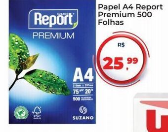 Tonin Superatacado Papel a4 report premium 500 folhas oferta