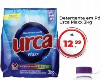 Tonin Superatacado Detergente em pó urca maxx 3kg oferta