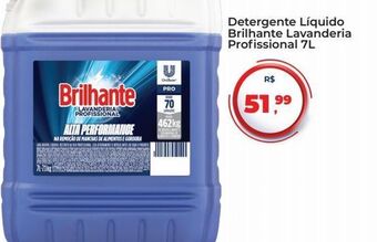 Tonin Superatacado Detergente líquido brilhante lavanderia profissional 7l oferta