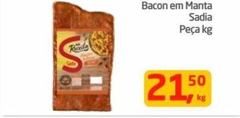 Tenda Atacado Bacon manta sadia kg oferta