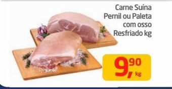 Tenda Atacado Carne suína pernil ou paleta com osso resfriado kg oferta