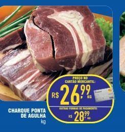 Mercantil Rodrigues Charque ponta de agulha kg oferta