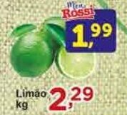 Rossi Supermercado Limão kg oferta