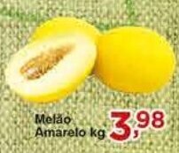 Rossi Supermercado Melão Amarelo kg oferta