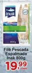 Rossi Supermercado Filé Pescada Espalmada Inak 800g oferta