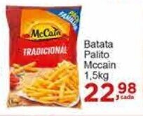 Rossi Supermercado Batata Palito McCain 1,5kg oferta