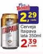 Rossi Supermercado Cerveja Itaipava lata 350ml oferta