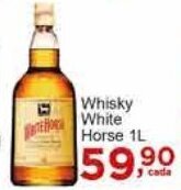 Rossi Supermercado Whisky White Horse 1L oferta