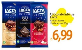 Atacadão Chocolate Intense Lacta Vários sabores Unidade com 85g oferta