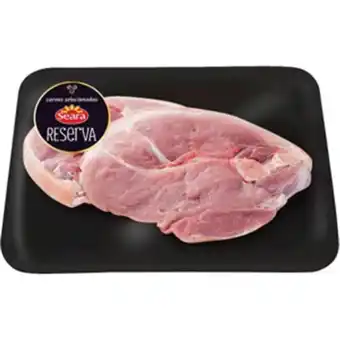 Violeta Supermercados Pernil suíno sem osso reserva seara oferta