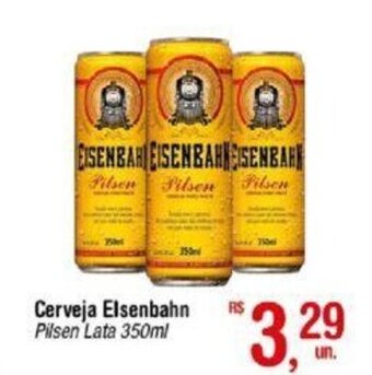 Fort Atacadista Cerveja Elsenbahn Pilsen Lata 350ml oferta