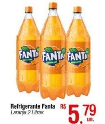 Fort Atacadista Refrigerante Fanta Laranja 2 Litros oferta