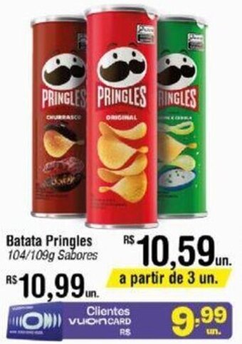 Fort Atacadista Batata Pringles oferta