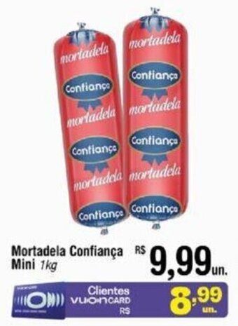Mortadela Confiança Mini 1kg