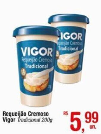 Requeijão Cremoso Vigor Tradicional 200g