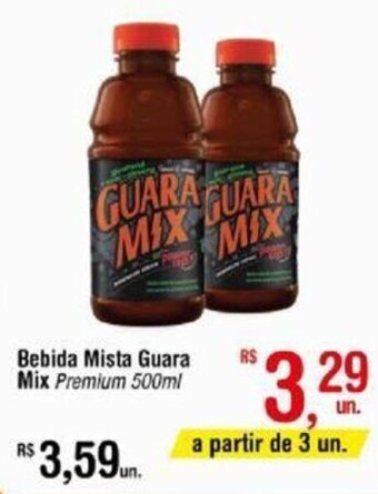 Fort Atacadista Bebida Mista Guara Mix Premium 500ml oferta