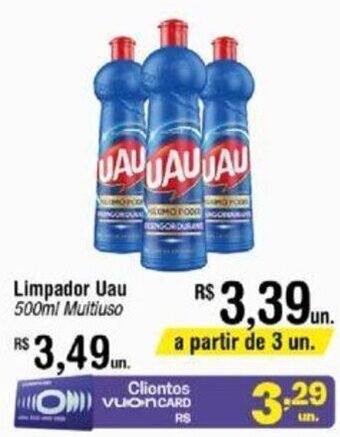 Limpador Uau 500ml Multiuso