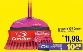 Fort Atacadista Vassoura V35 Condor Multiuso c/ Cabo oferta