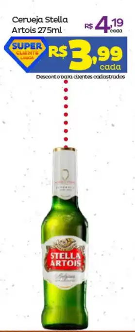 Super Lagoa Cerveja Stella Artois 275ml oferta