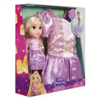 Boneca princesas disney rapunzel com fantasia infantil multikids - br1933 br1933