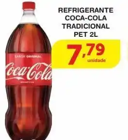 Roldão Refrigerante coca cola tradicional pet 2l oferta