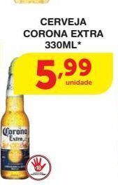 Roldão Cerveja corona extra 330ml oferta