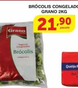 Roldão Brócolis congelado grano 2kg oferta