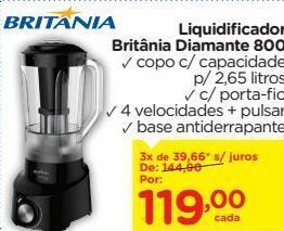 Carrefour Liquidificador britânia diamante 800 oferta