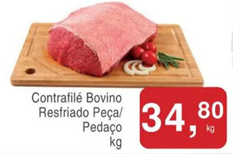 Mineirão Atacarejo Contrafilé Bovino Resfriado Peça/ Pedaço kg oferta