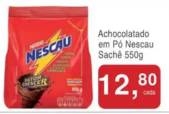 Achocolatado em Pó Nescau Sachê 550g