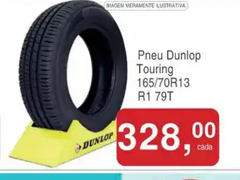 Mineirão Atacarejo Pneu Dunlop Touring 165/70R13 R1 79T oferta