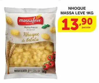 Roldão Nhoque massa leve 1kg oferta