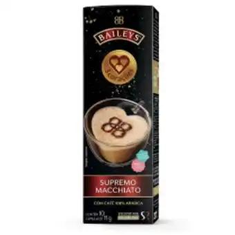 Capsula cafe c/leite tres 11g c/10 baileys