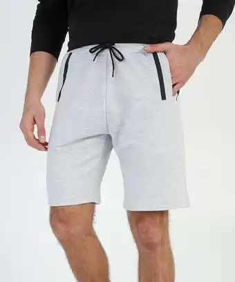 Marisa Bermuda masculina moletinho bolsos mr oferta