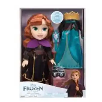 Boneca disney frozen anna com acessórios e roupinha multikids - br1931 br1931