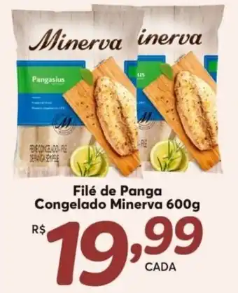 Filé de Panga Congelado Minerva 600g